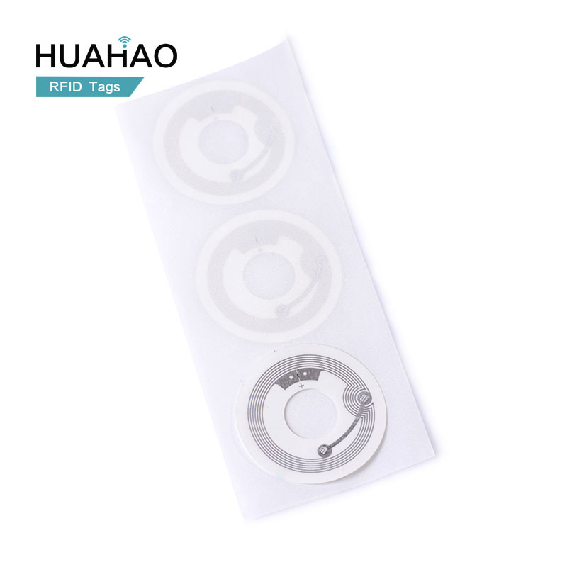 Paper RFID Tag Huahao Manufacturer Custom Rewritable Ntag213/215/216 HF NFC Printed Sticker RFID Paper Event Ticket