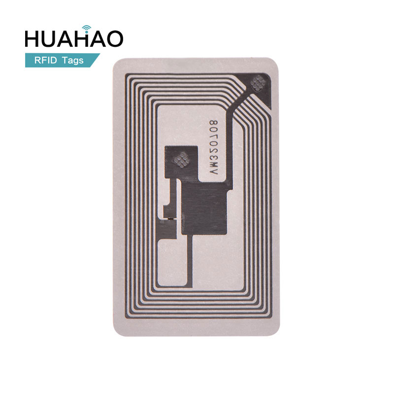 Library Management Label Huahao Manufacturer Customized Printing 13.56MHz HF ICODE Slix Sticker RFID Book
