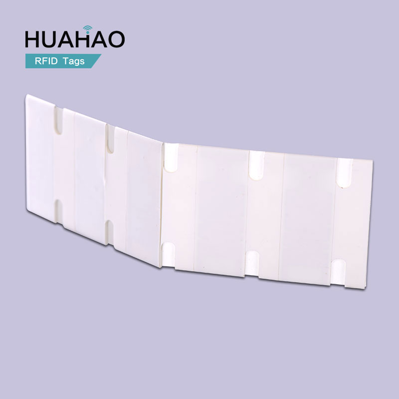 RFID Tag Huahao Manufacturer Custom Monza R6 Soft UHF Anti Metal Flexible Adhesive Sticker