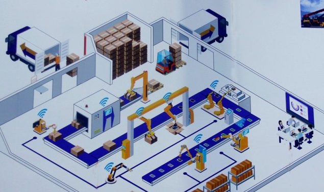 RFID sticker for Automated production control